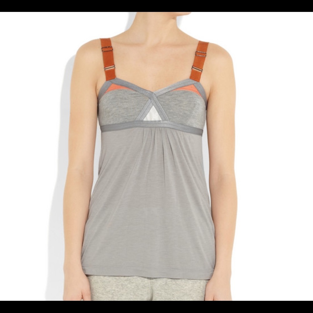 NWOT VPL convexity breaker tank grey/orange/silver